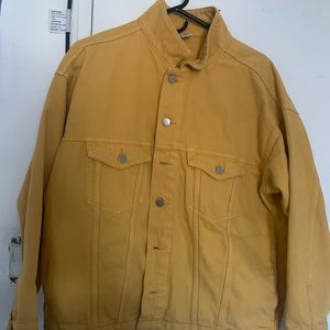 Yellow Denim Jacket